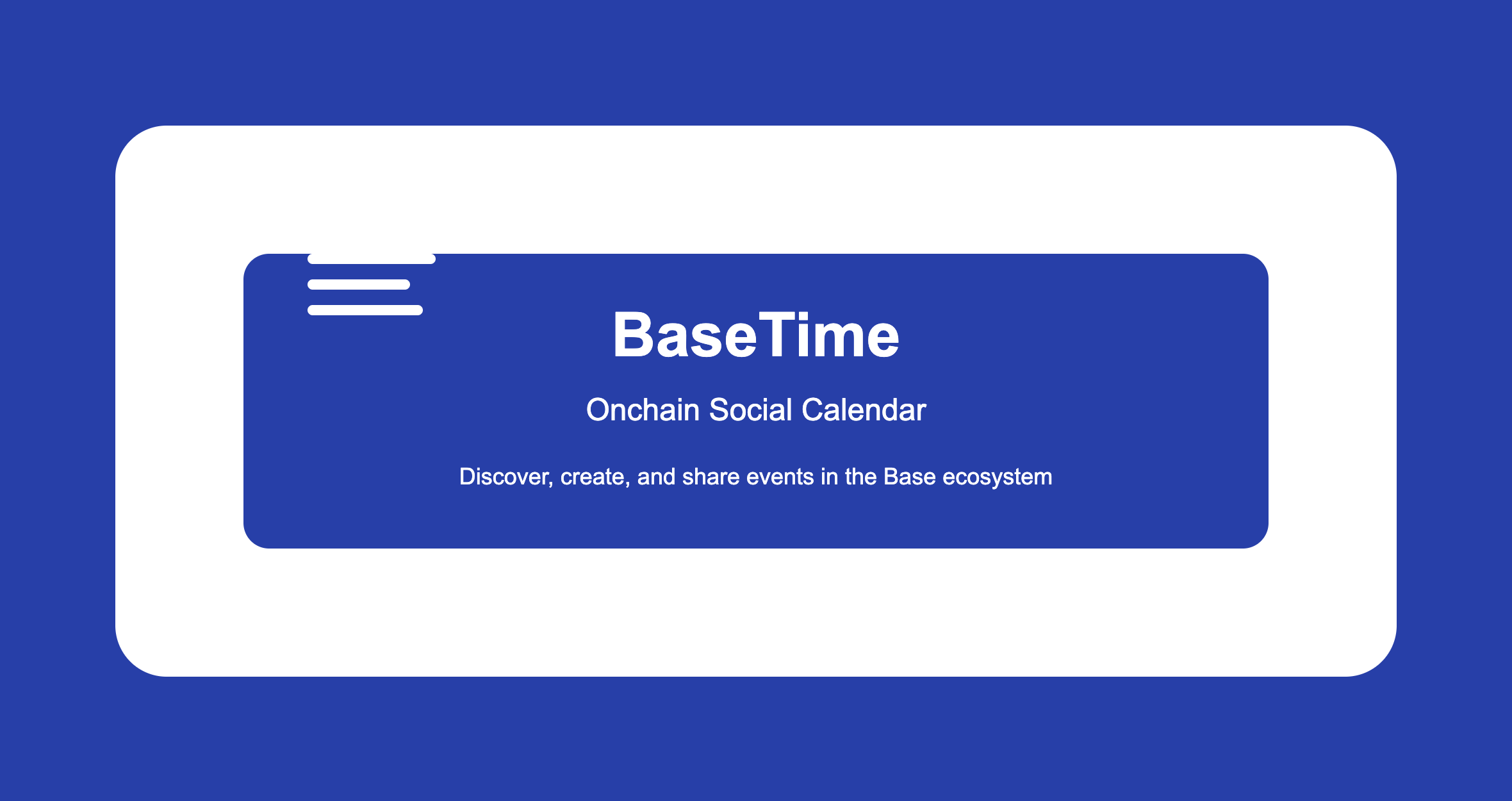BaseTime - Farcaster Mini Apps